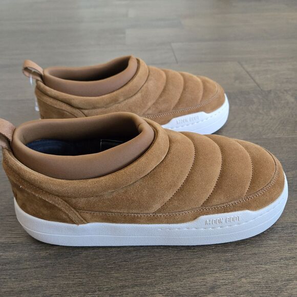 MOON BOOT PARK SOFT SUEDE SNEAKERS BOOTS MEN SHOES 80D2470020 Size 10 - Picture 8 of 11